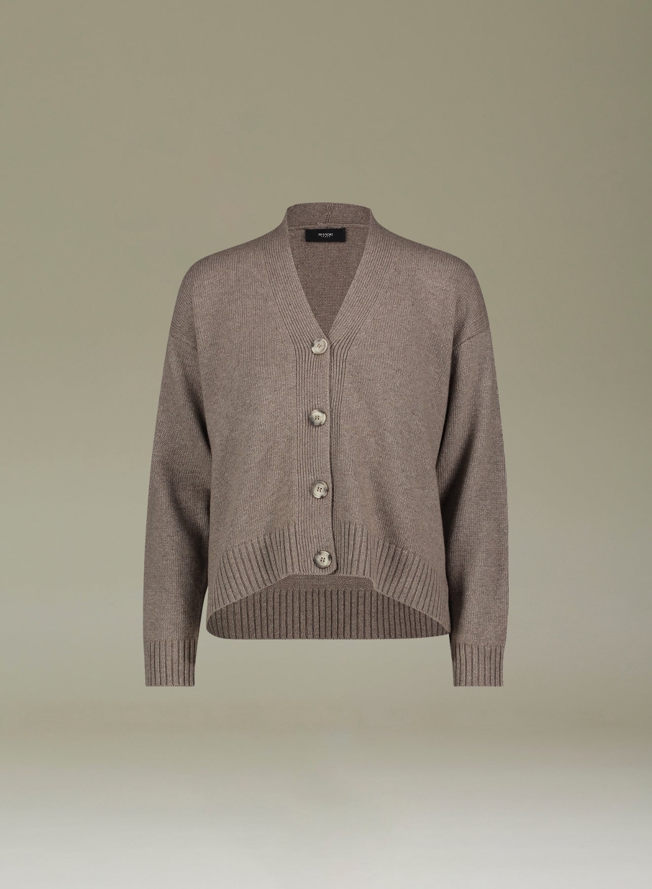 Cardigan cropped con bottoni - SHADE Italy