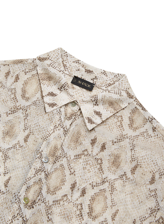 Camicia fire stampa animalier - SHADE Italy