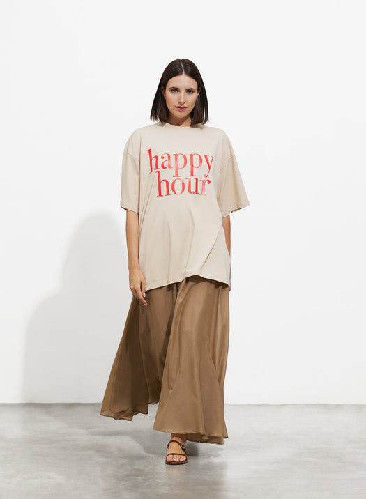 T-shirt one size happy hour - SHADE Italy