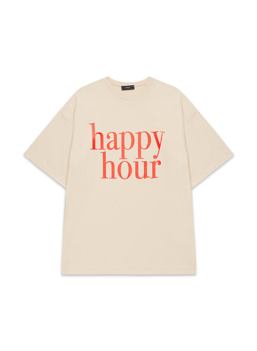 T-shirt one size happy hour - SHADE Italy